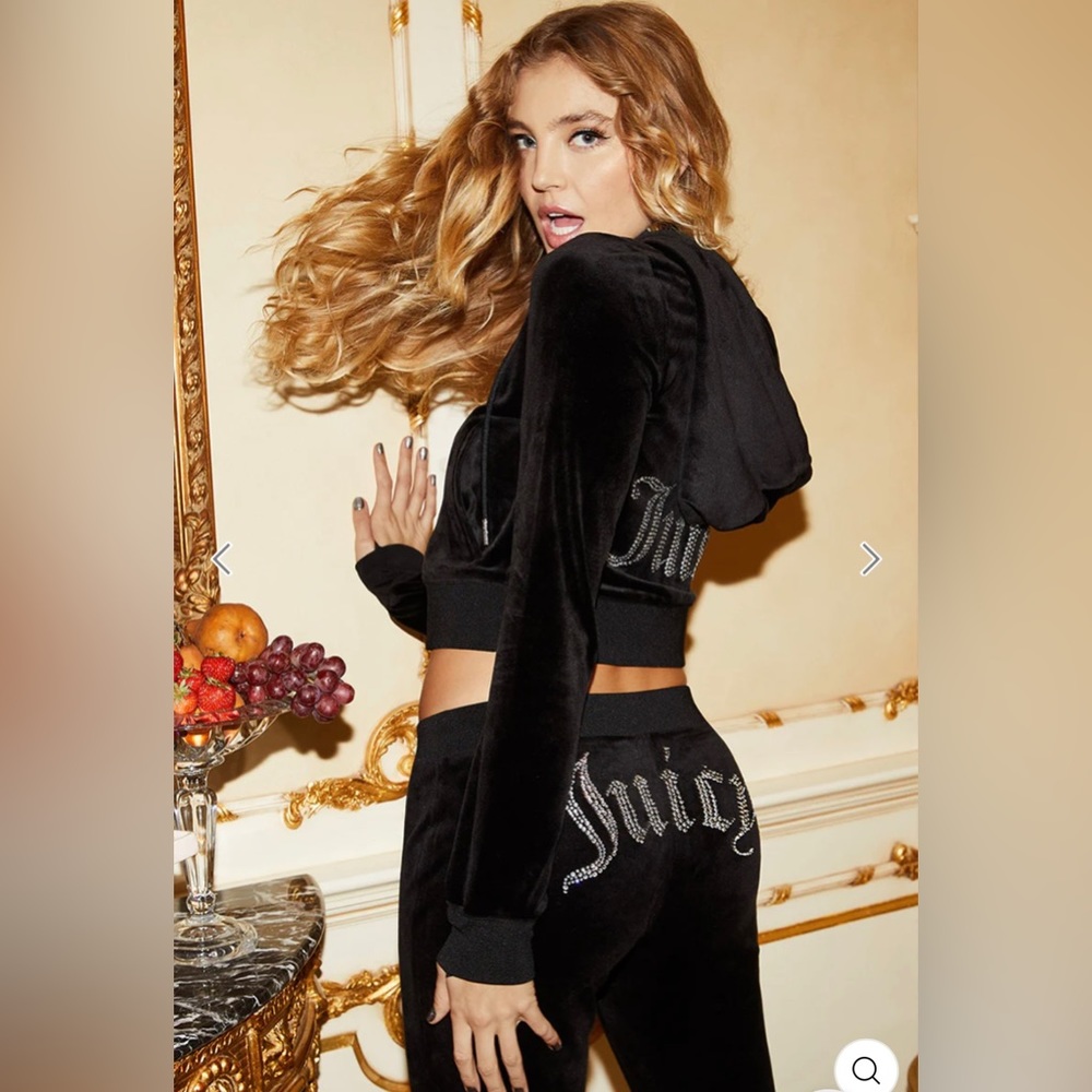 Juicy sweat suit pants and jacket